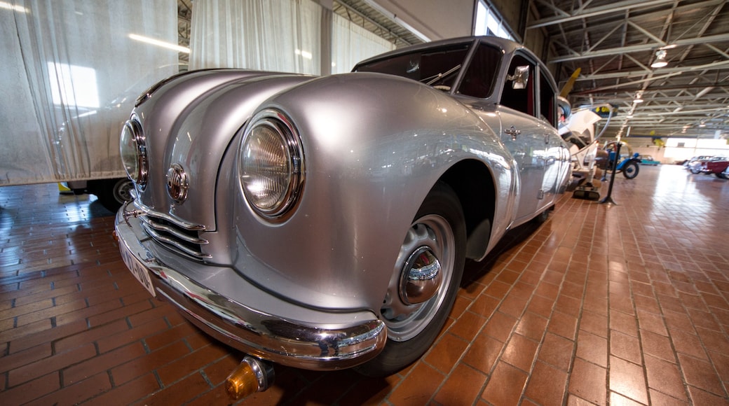 Lane Motor Museum showing interior views