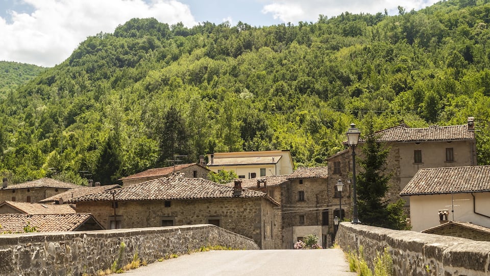 Ascoli Piceno inclusief vredige uitzichten
