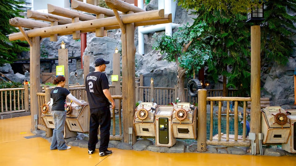 Nickelodeon Universe inclusief attracties en ook een stel