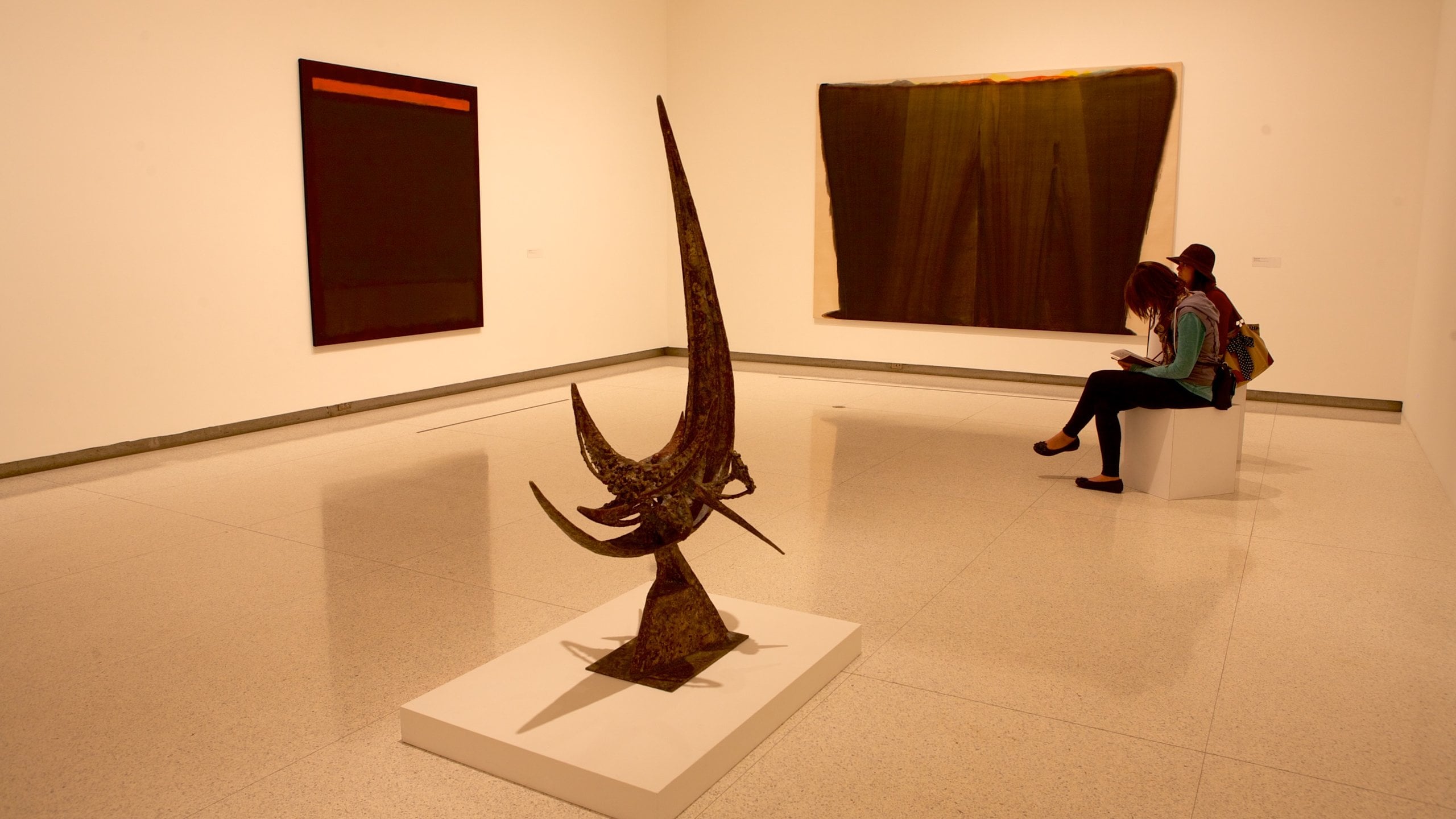 Walker Art Center showing art and interior views as well as a couple