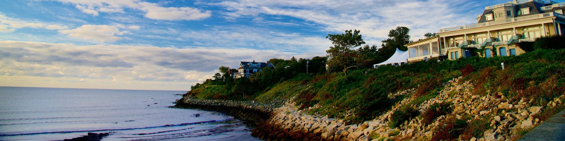Newport showing general coastal views and rugged coastline