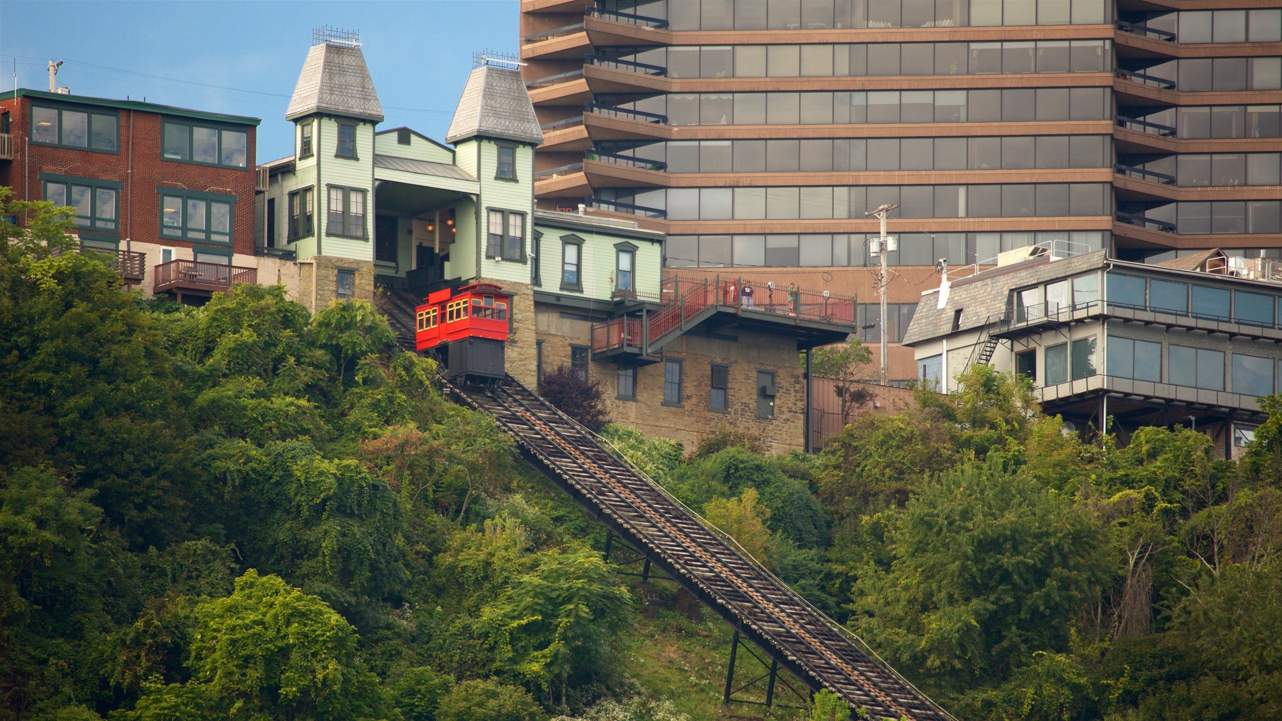 Pittsburgh que incluye artículos de ferrocarril