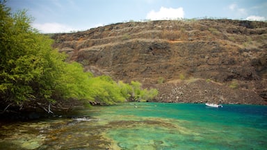 Captain Cook mit einem See oder Wasserstelle und Bootfahren