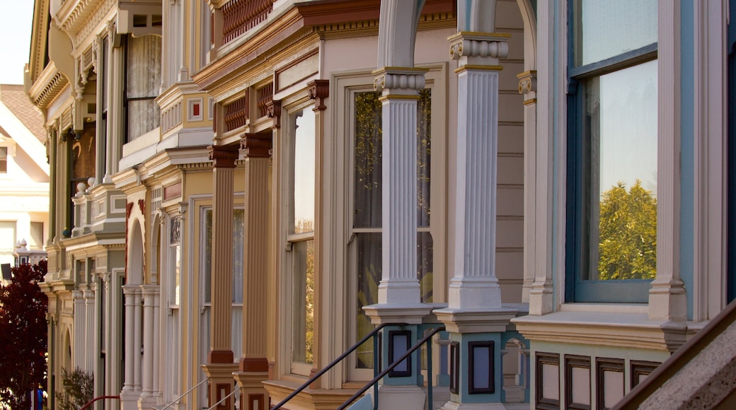 Alamo Square which includes heritage elements