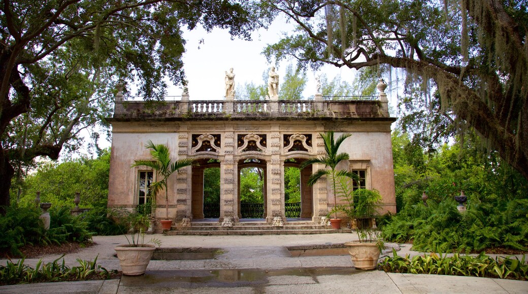 Museo e giardini di Vizcaya caratteristiche di oggetti d\'epoca e parco