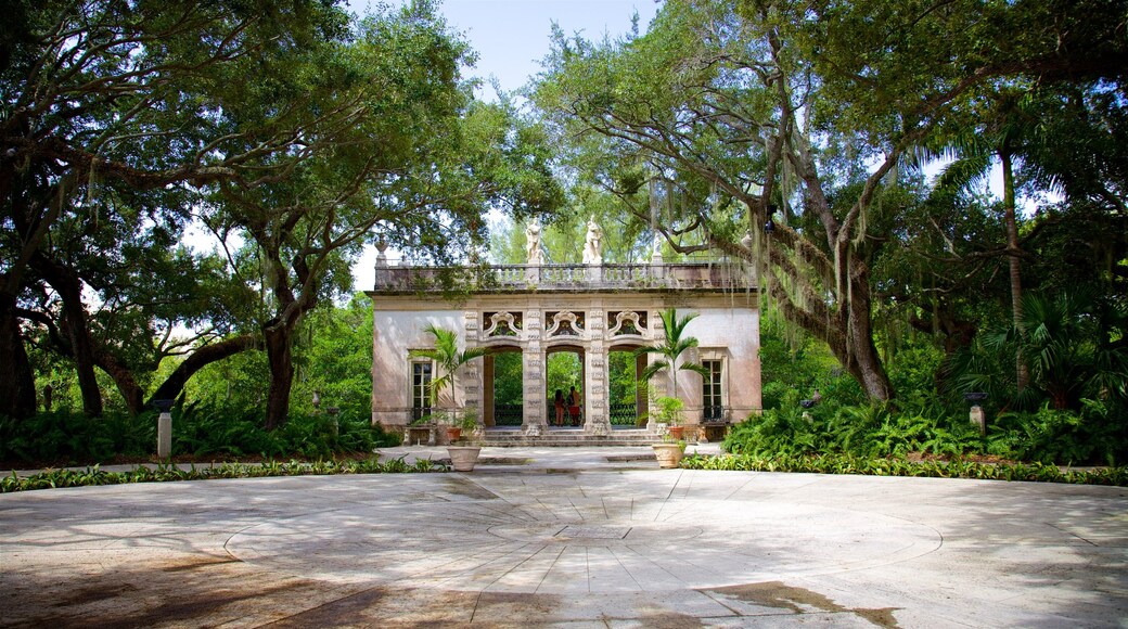 Museo e giardini di Vizcaya caratteristiche di giardino e oggetti d\'epoca