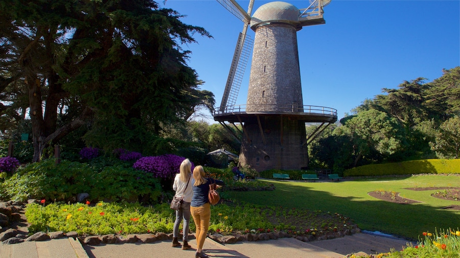 Golden Gate Park showing a park as well as a couple