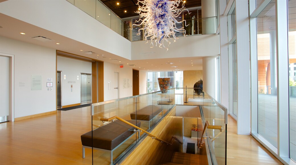 Mint Museum Randolph featuring interior views