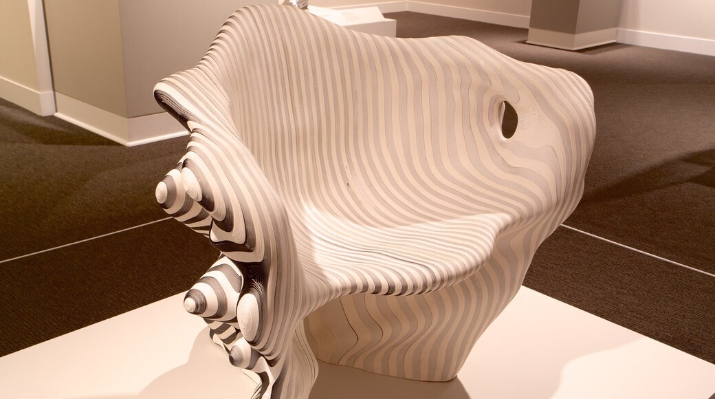 Mint Museum Randolph which includes art and interior views