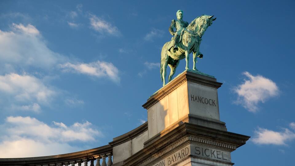 Philadelphia bevat een standbeeld of beeldhouwwerk en historisch erfgoed