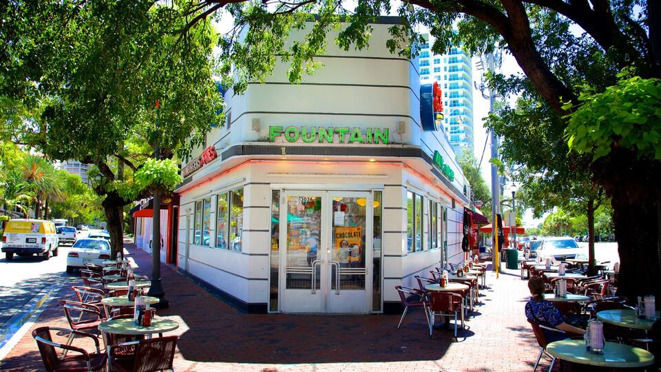 Coconut Grove which includes signage