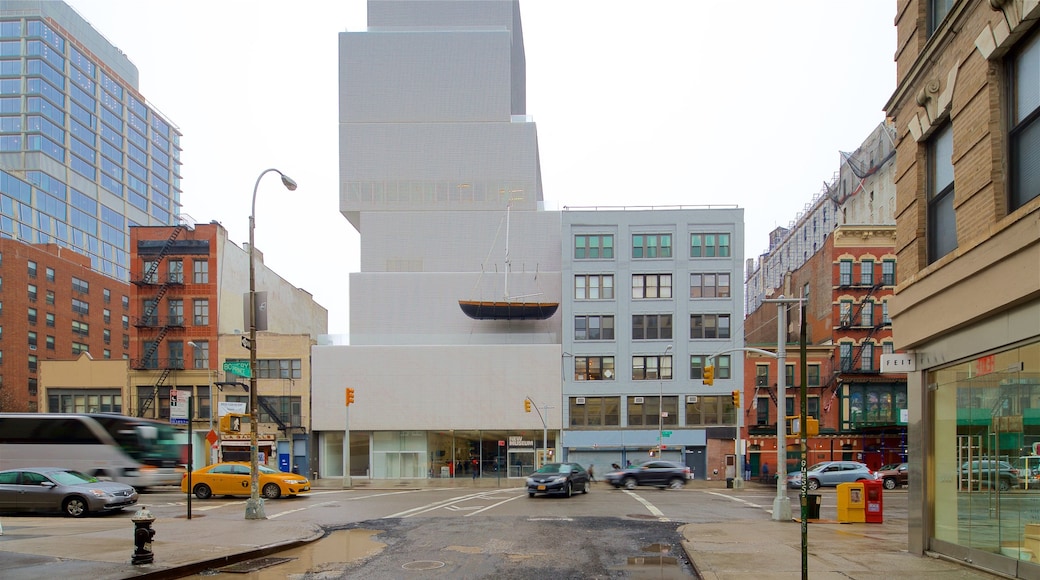 Nieuw museum toont moderne architectuur en een stad