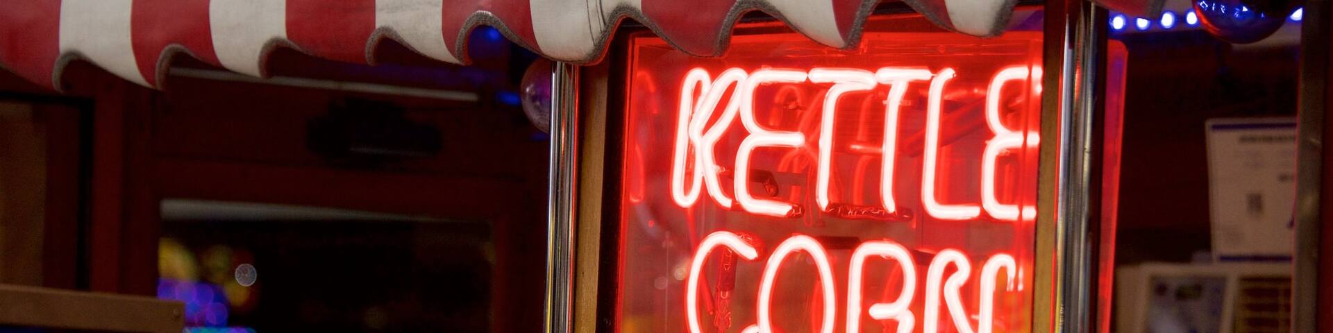 Fremont Street which includes signage