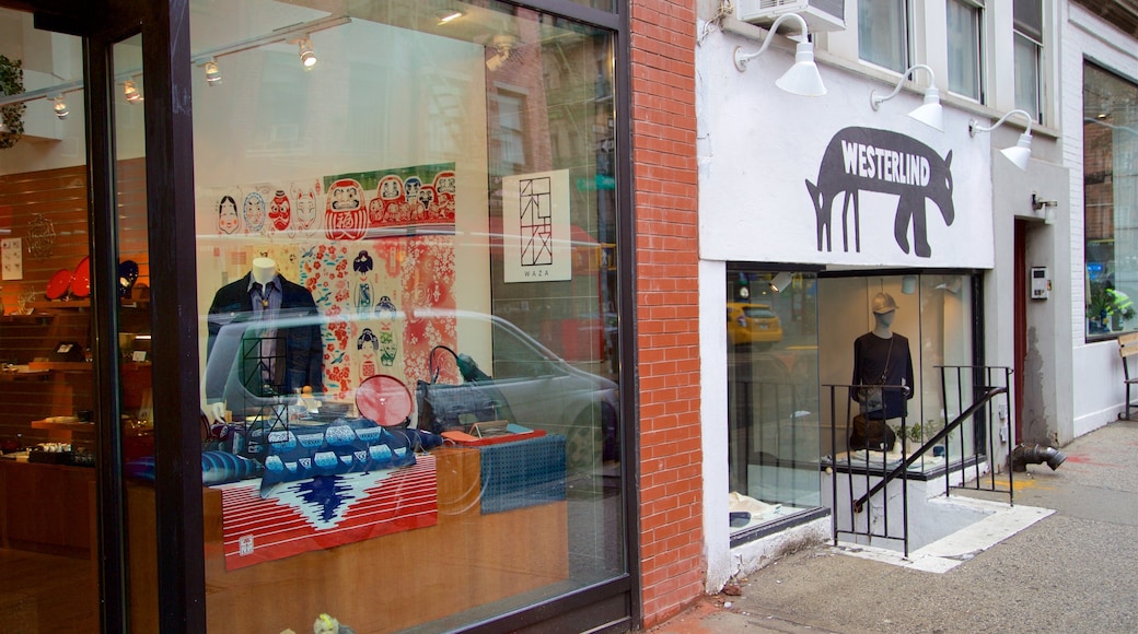 Nolita mettant en vedette shopping