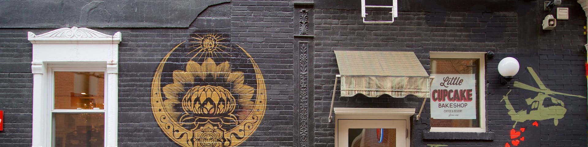 Nolita montrant art en plein air