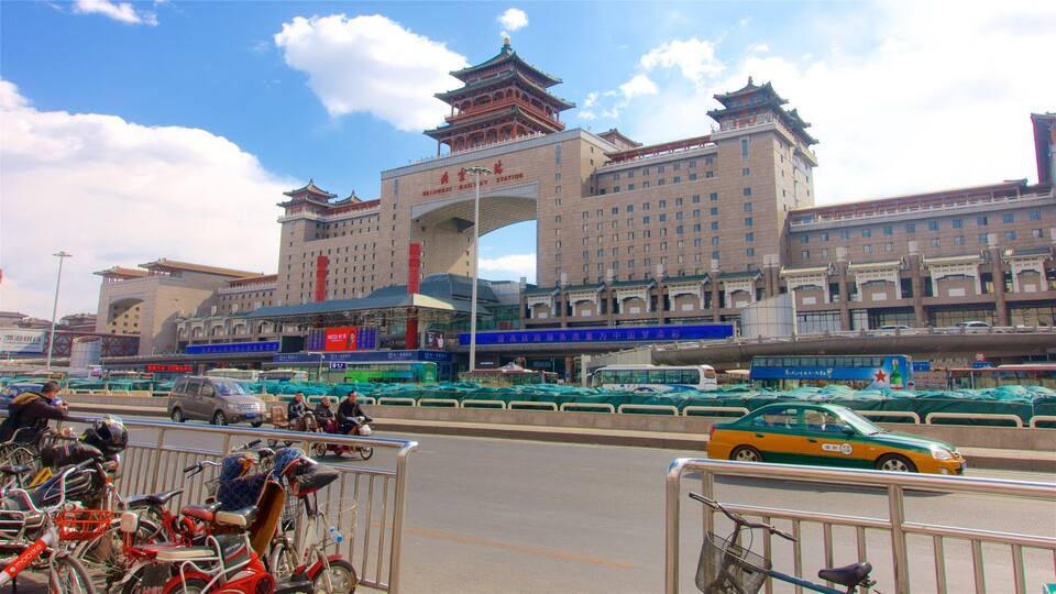 Fengtai which includes a city and heritage architecture