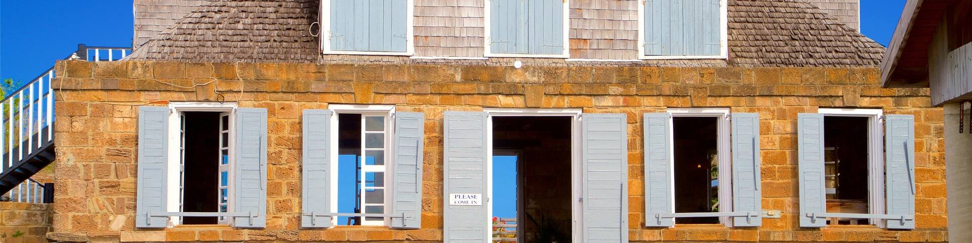 Shirley Heights as well as an individual female