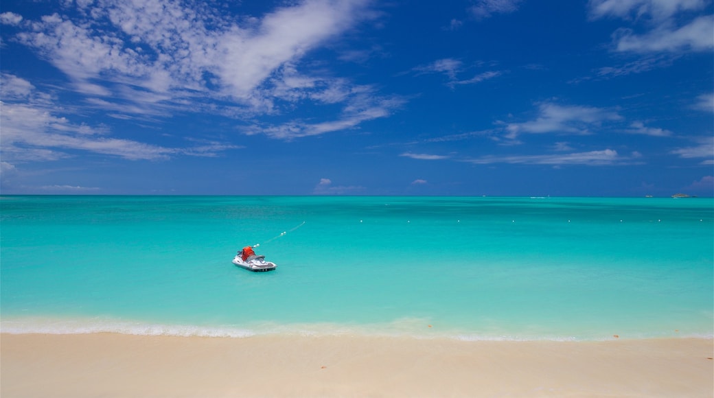 Valley Church Beach which includes a beach, tropical scenes and general coastal views