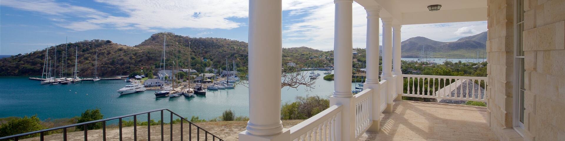 Clarence House featuring a bay or harbor
