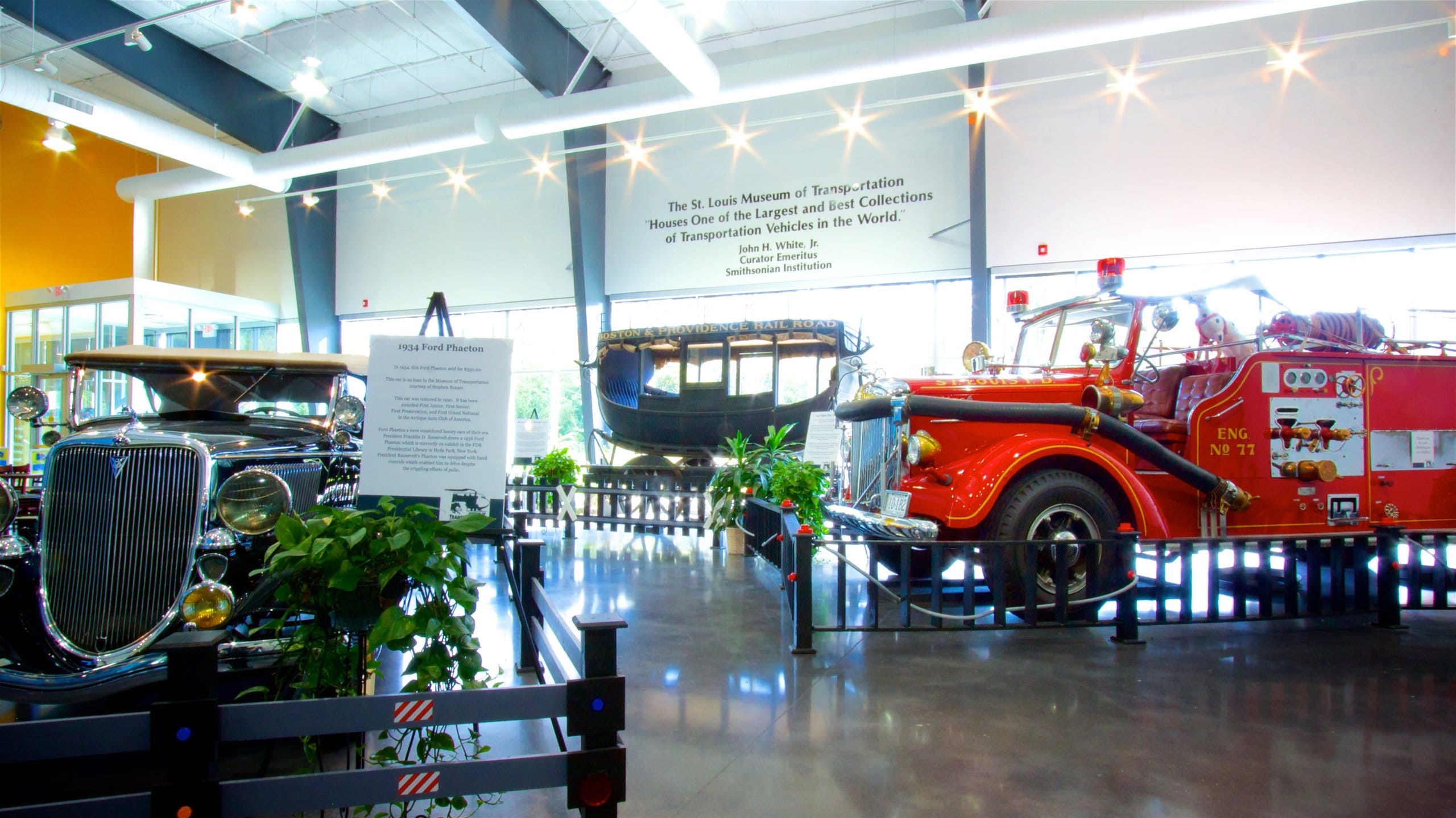 세인트 루이스에 위치한 교통 박물관 익스피디아