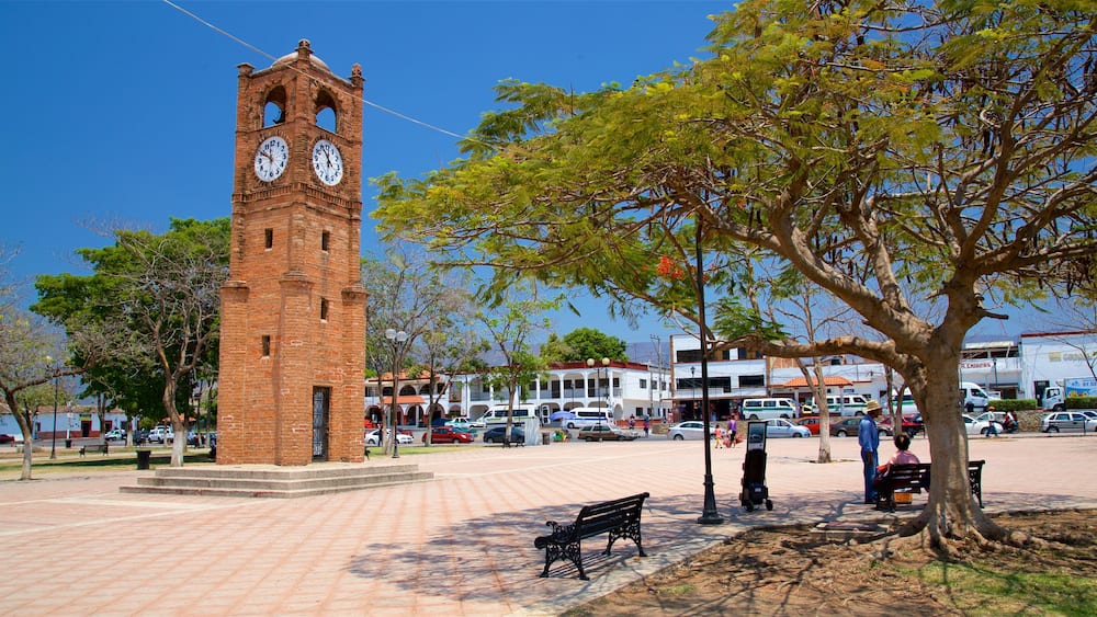 Chiapa De Corzo featuring a garden and heritage architecture