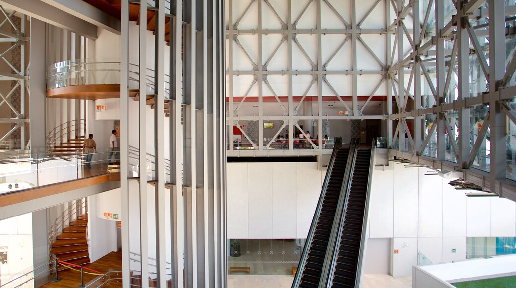 Great Museum of the Maya World featuring interior views