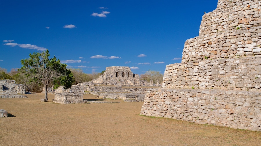 Mayaruïnes van Mayapán inclusief historische architectuur