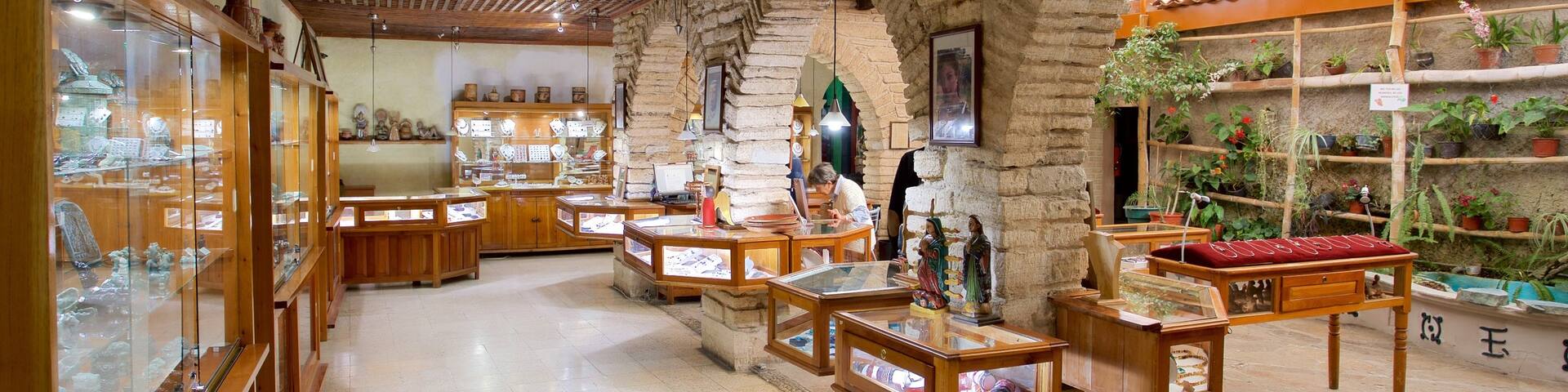 Mesoamerican Museum of Jade featuring interior views