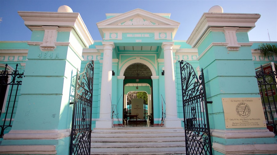 Museum of the Yucatecan Song featuring heritage elements and signage