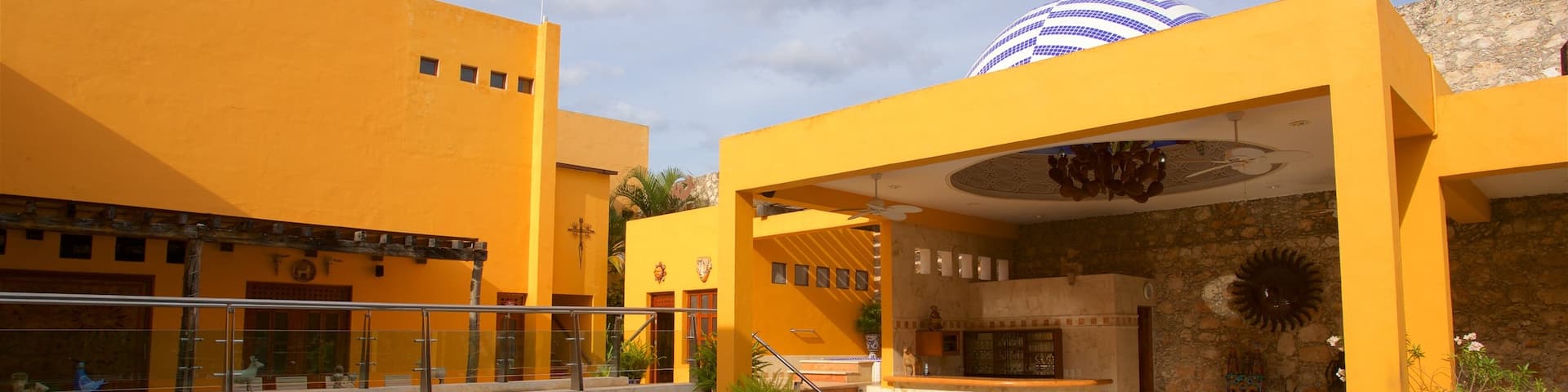 Casa de los Venados mostrando una alberca