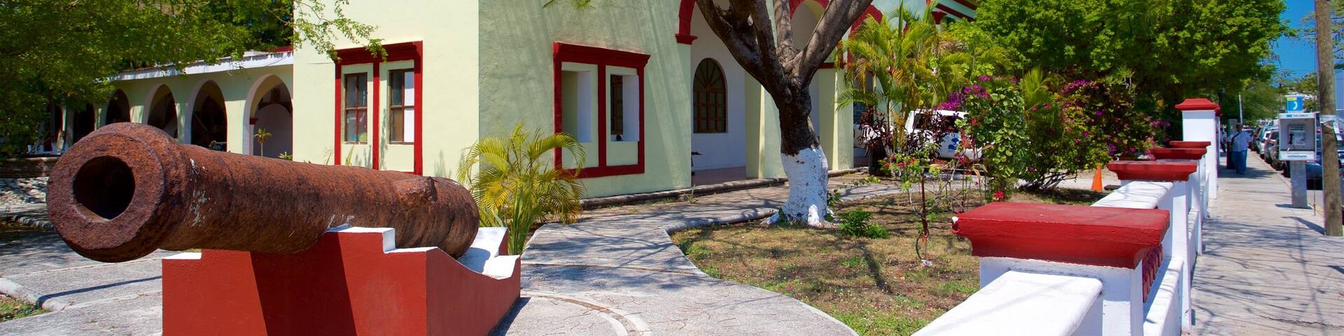 Museo Victoriano Nieves Céspedes que incluye elementos del patrimonio y artículos militares