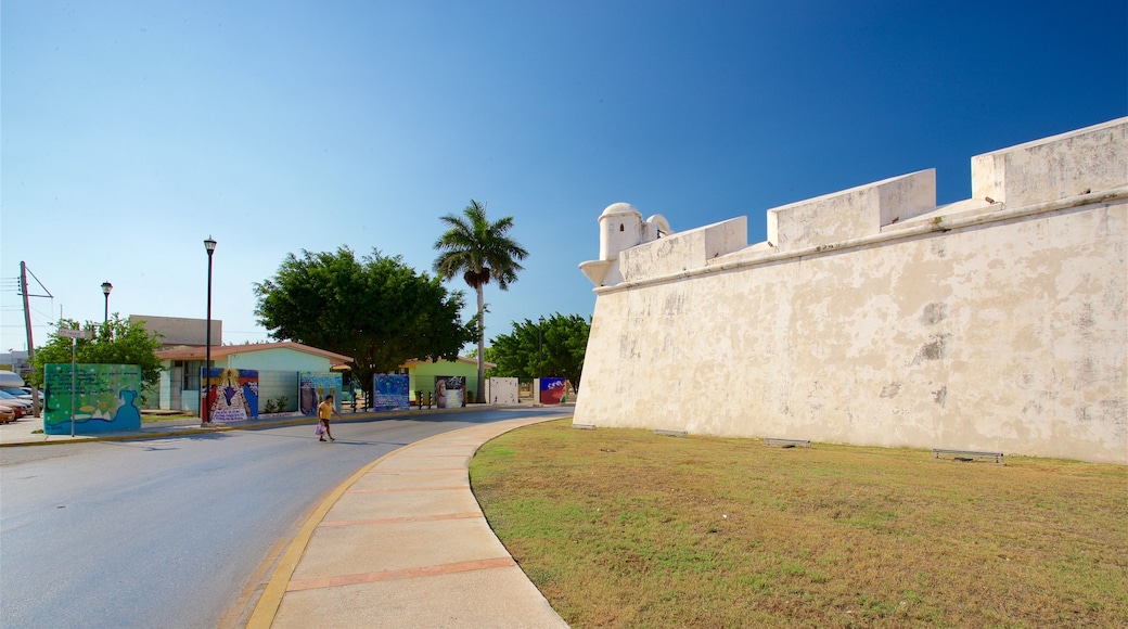 Baluarte de Santa Rosa que incluye elementos del patrimonio