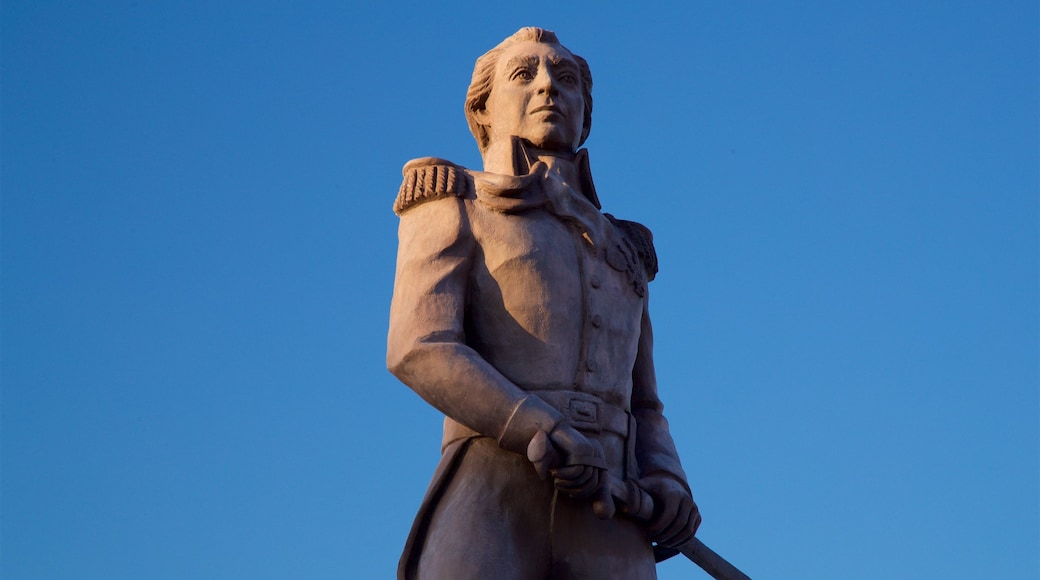 Sculpture of Pedro Sainz de Baranda featuring a statue or sculpture