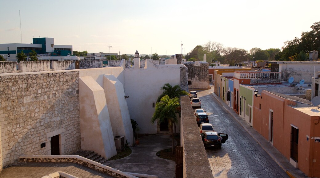 Baluarte de San Francisco featuring a sunset and landscape views