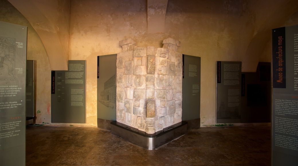 Museum of Mayan Architecture which includes interior views