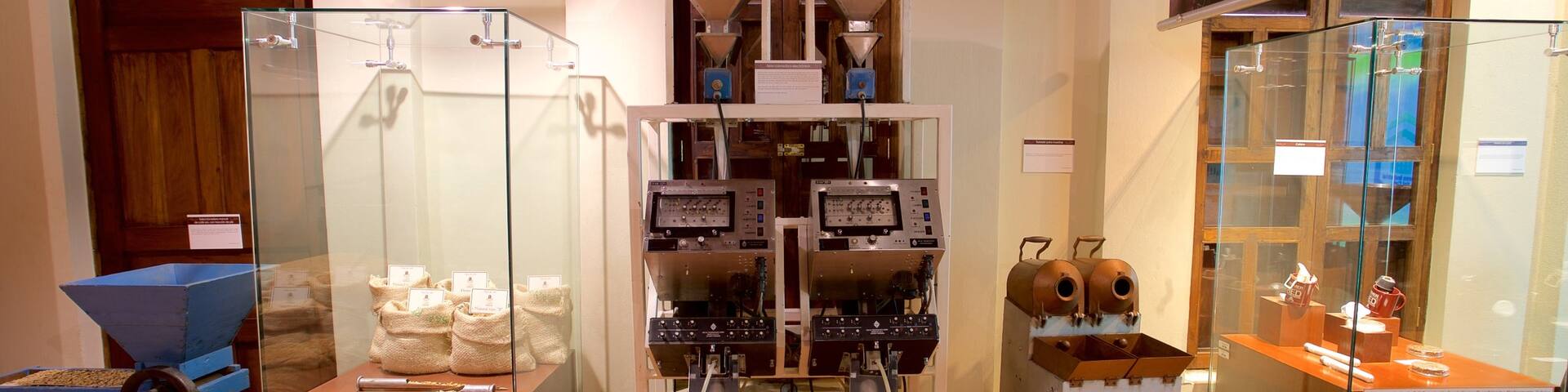 Kaffeemuseum das einen Innenansichten