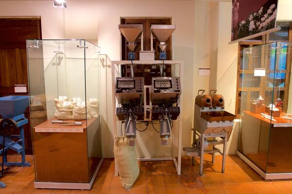 Kaffeemuseum das einen Innenansichten