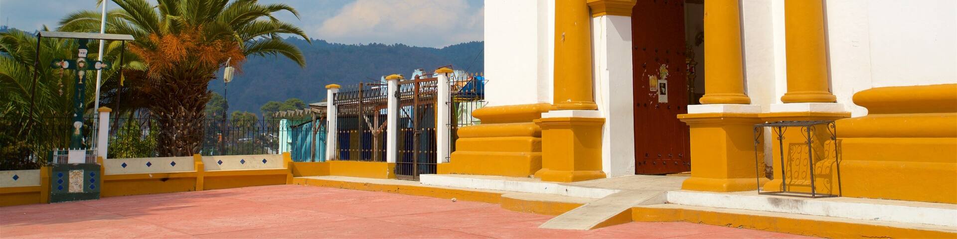 Iglesia de Guadalupe que incluye elementos del patrimonio