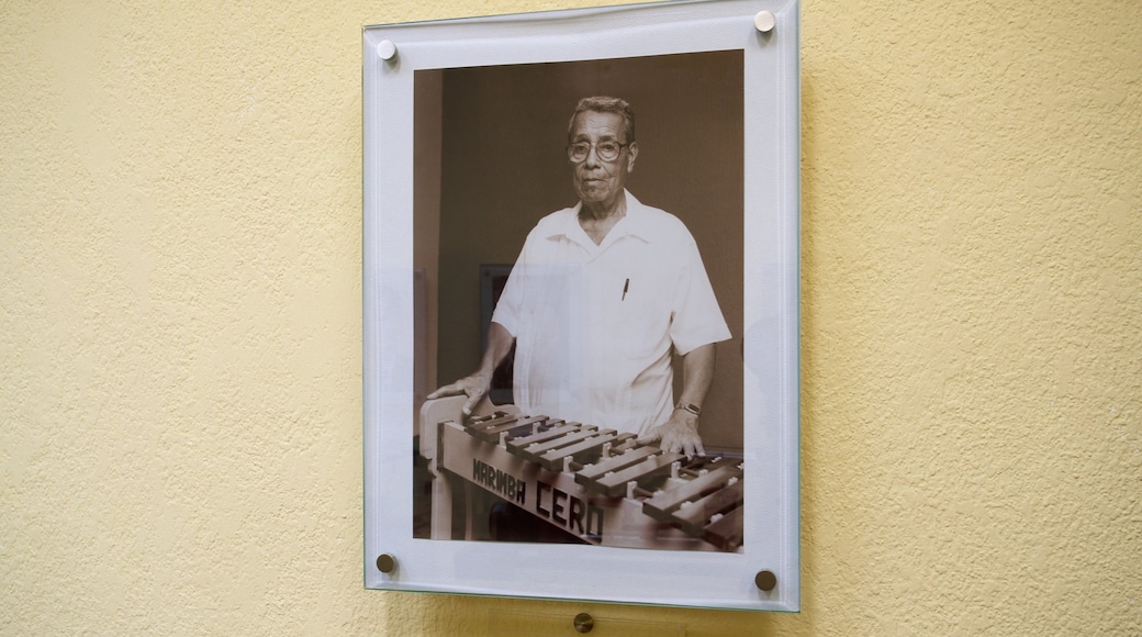 Museo de la Marimba bevat interieur