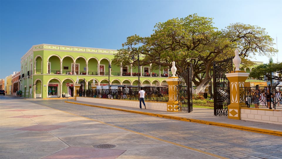Campeche qui includes jardin