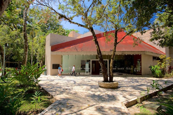 Palenque mit einem Garten