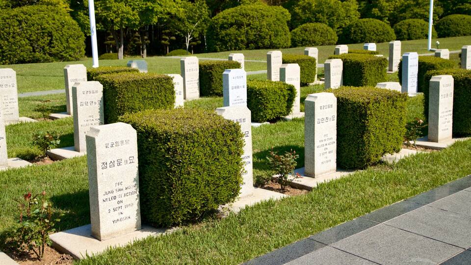 UN Memorial Cemetery featuring a cemetery