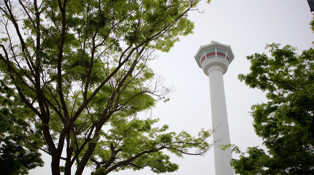 Yongdusan-park toont vergezichten