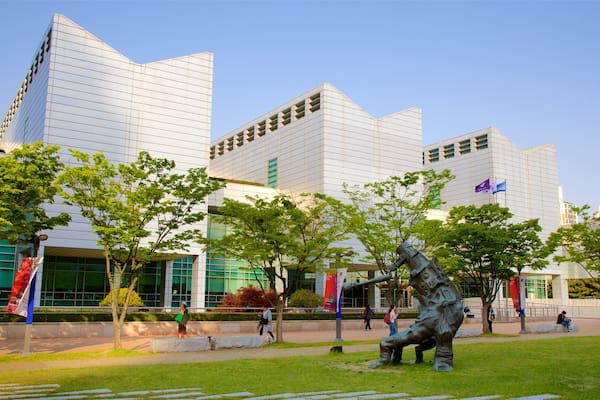 Museum für moderne Kunst von Busan das einen Stadt, Outdoor-Kunst und Park