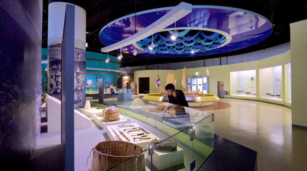 Scheepvaartmuseum bevat interieur en ook een man