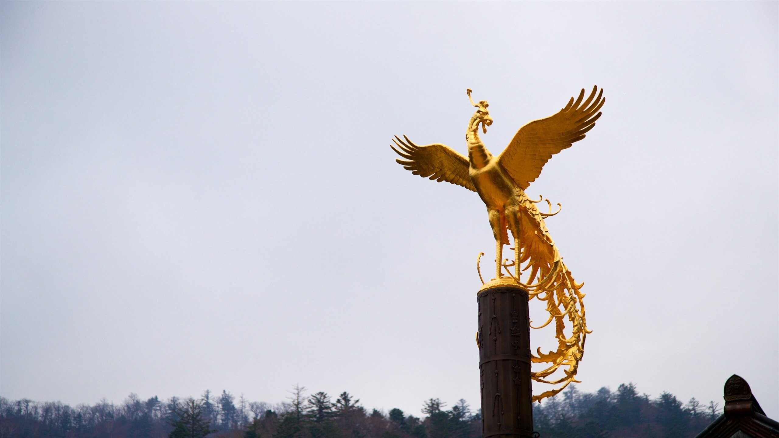 Pyeongchang which includes outdoor art and tranquil scenes