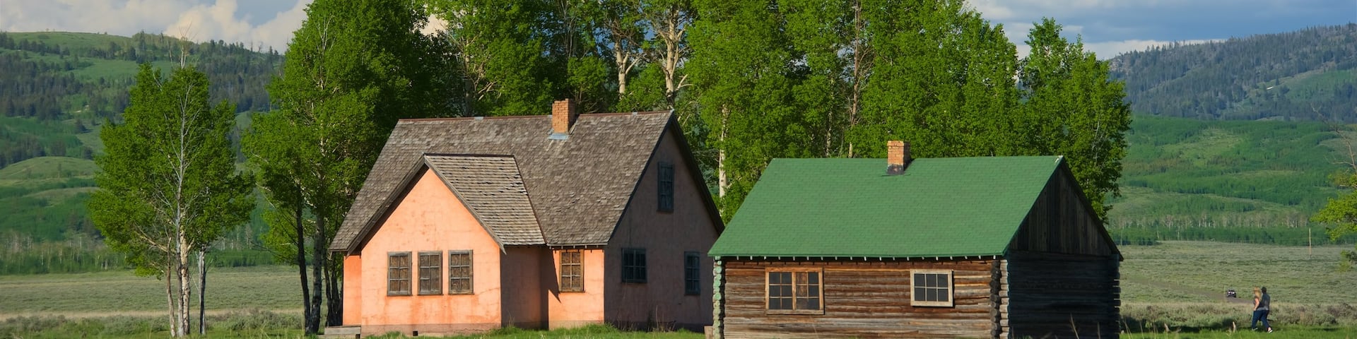 Mormon Row Historic District featuring tranquil scenes and a house