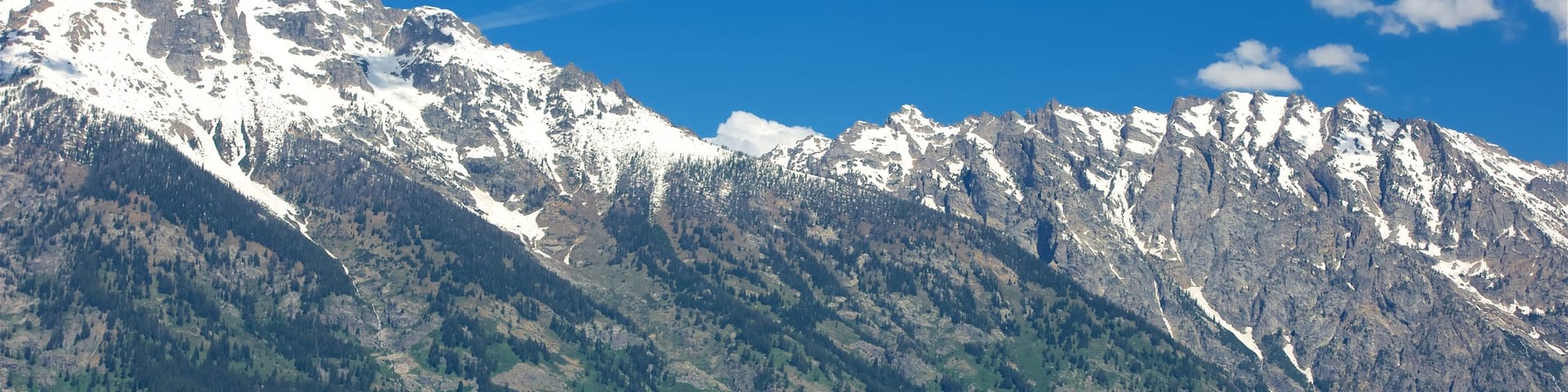 Grand Teton National Park featuring landscape views, tranquil scenes and mountains