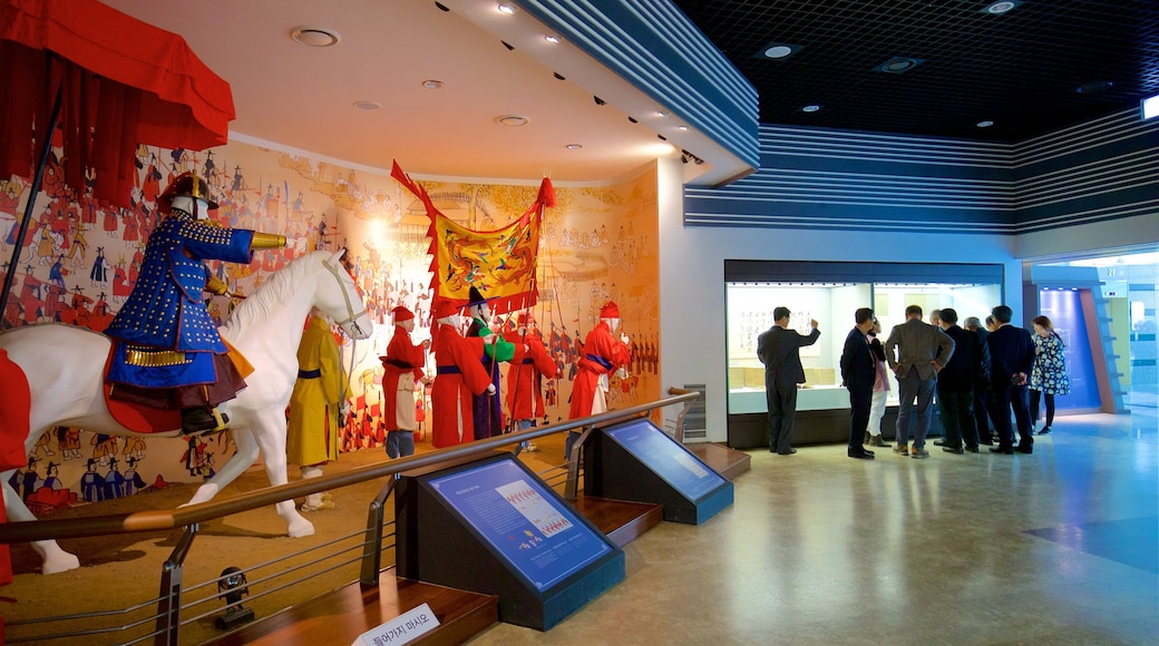 Suwon Hwaseong Museum which includes interior views as well as a small group of people