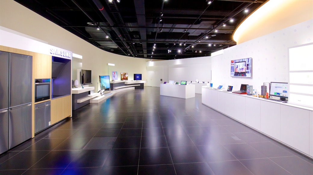 Samsung Innovation Museum showing interior views